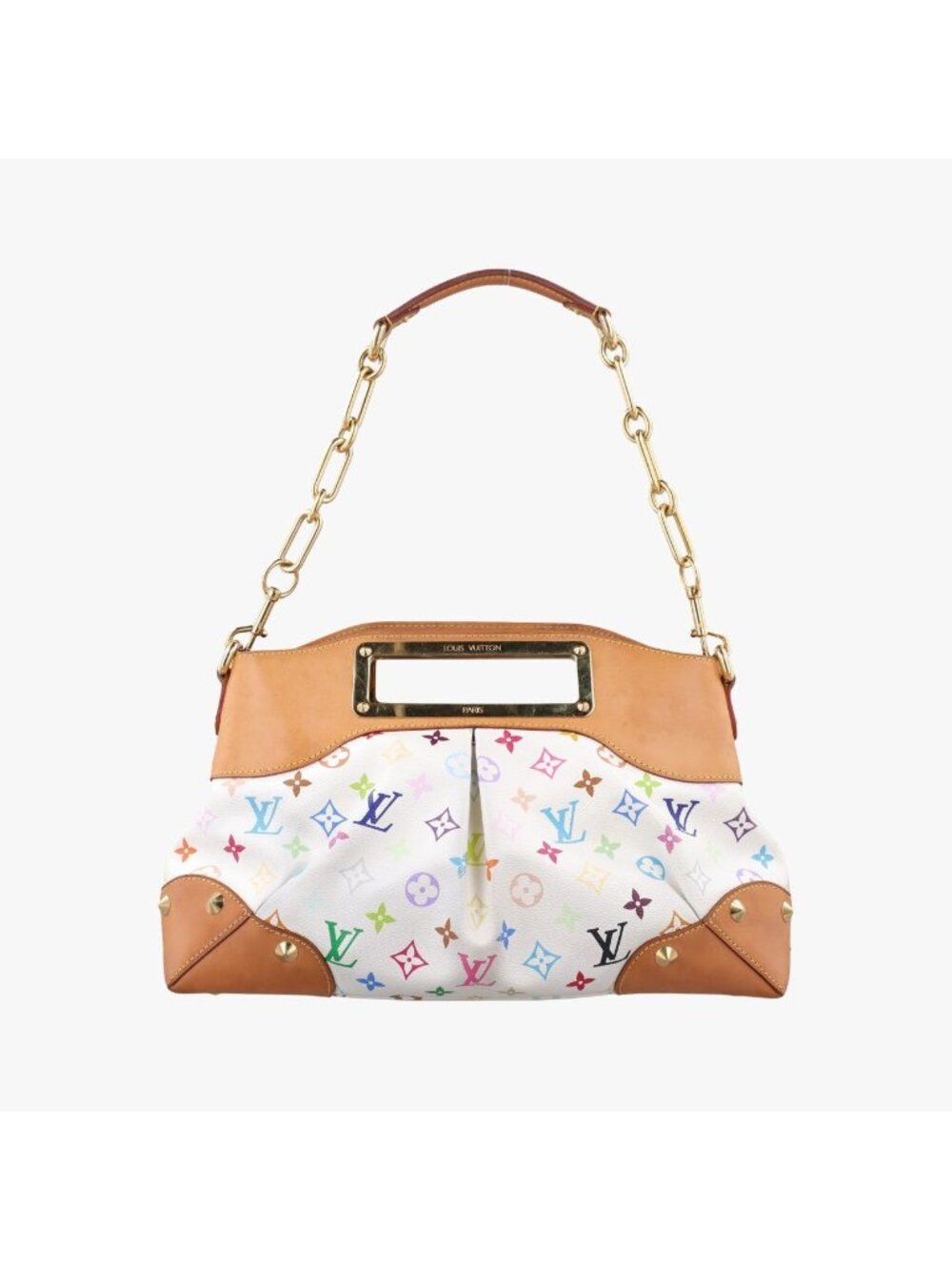 Louis Vuitton Judy MM Blanc Monogram Multicolor